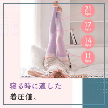 【MediQtto】睡眠專用著壓襪丨全腿丨商品圖3丨IroIro Select Shop