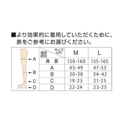【MediQtto】睡眠專用著壓襪丨全腿丨商品圖5丨IroIro Select Shop