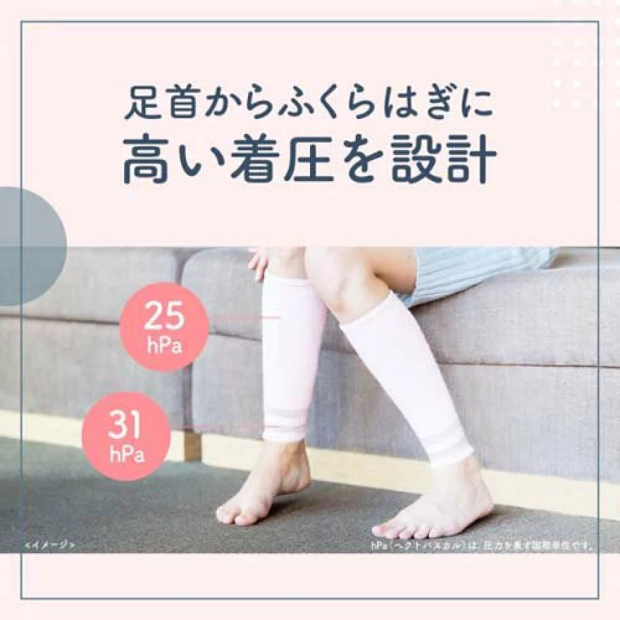 【MediQtto】短時間著壓襪丨櫻花粉紅丨商品圖3丨IroIro Select Shop