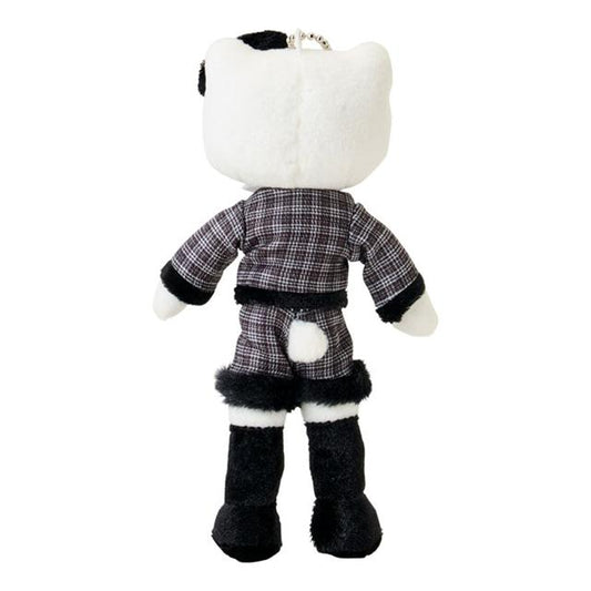 【Sanrio】鎖匙扣丨長腿Hello Kitty丨黑色tweed套裝丨Sanrio Closet 系列