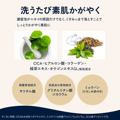 Deo Carat 藥用體味護理沐浴露 450mL 商品特寫