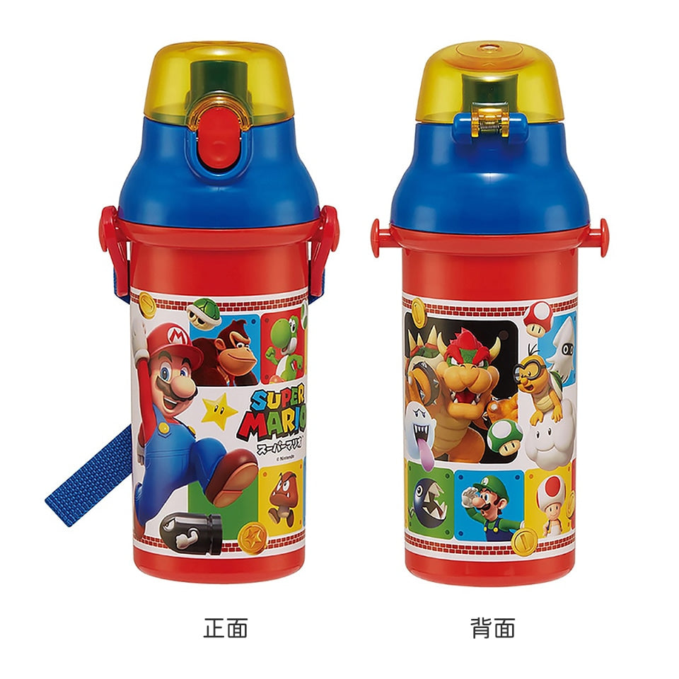 【SKATER】日本製丨瑪寶兄弟水樽丨480ml