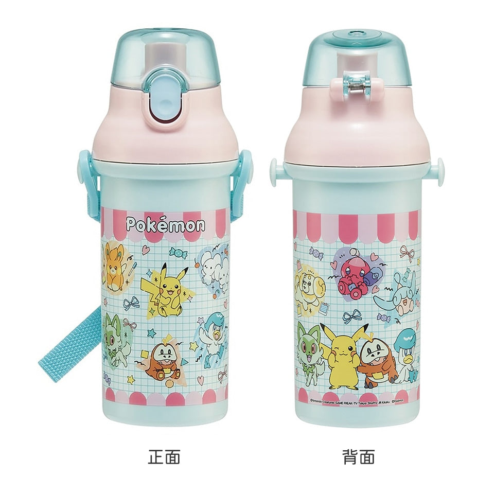 【SKATER】日本製丨Pokemon水樽丨480ml