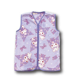 【Sanrio】珊瑚絨拉鏈背心丨Kuromi