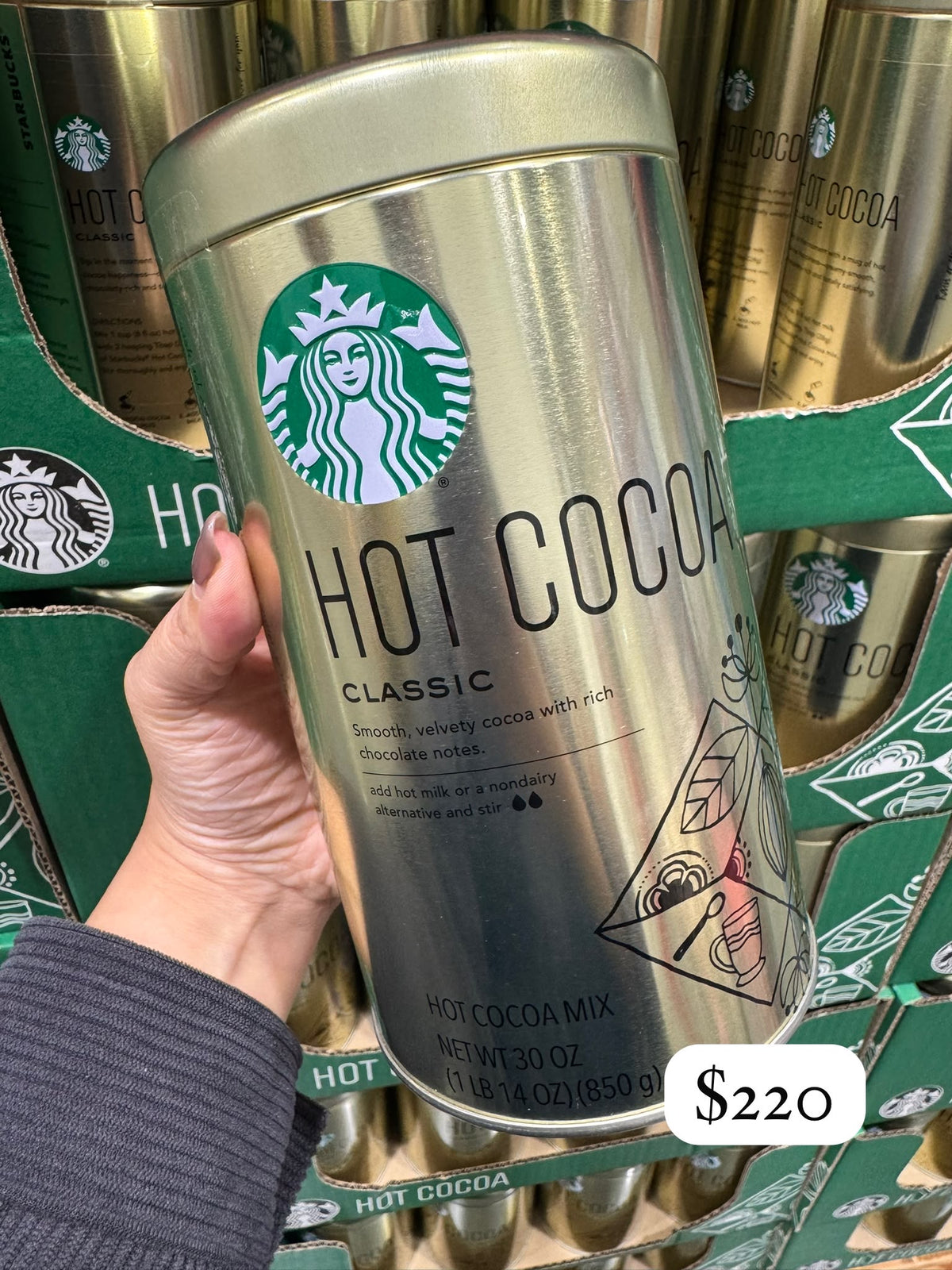 Starbucks Classic 熱可可粉 850g