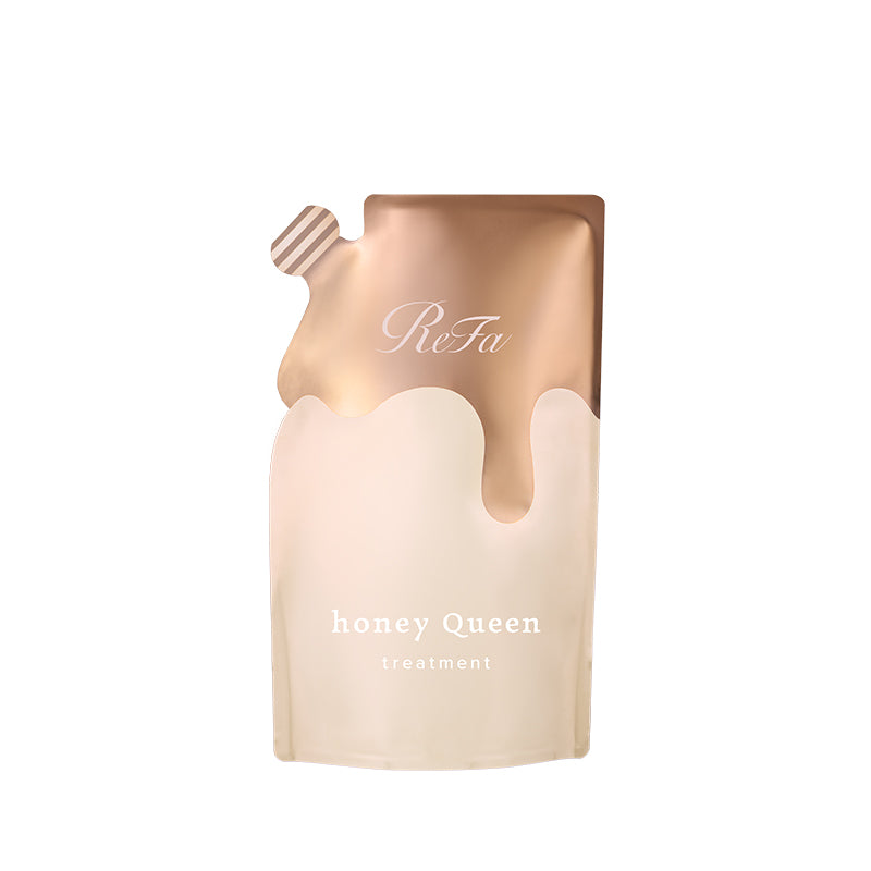ReFa 蜂皇漿蜂蜜護髮素 HONEY QUEEN Line 補充裝 450g 產品圖｜IRO-IRO Select Shop