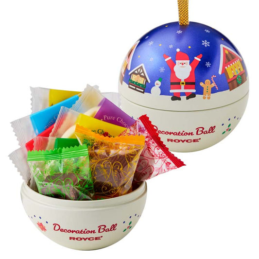 【ROYCE'】聖誕裝飾球朱古力禮盒