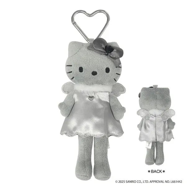【Sanrio】鎖匙扣丨Hello Kitty丨長腿Hello Kitty丨Black Angel系列丨灰天使