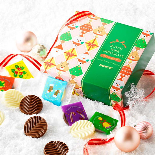 【ROYCE'】聖誕純朱古力禮盒丨40枚入
