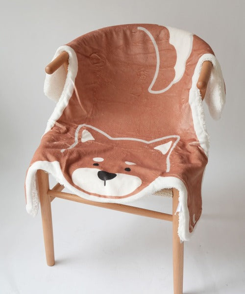 狗狗造型毛毯丨柴犬款