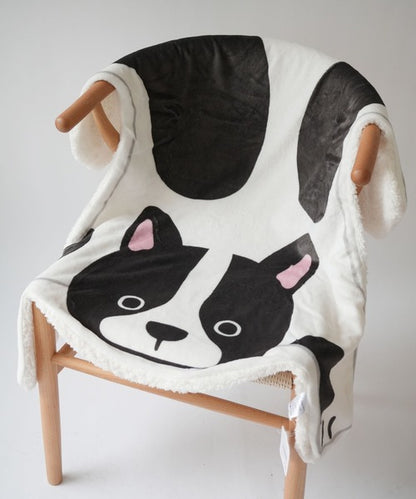 狗狗造型毛毯丨法國鬥牛犬款