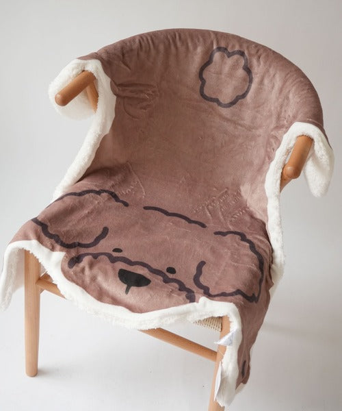 狗狗造型毛毯丨貴婦狗款