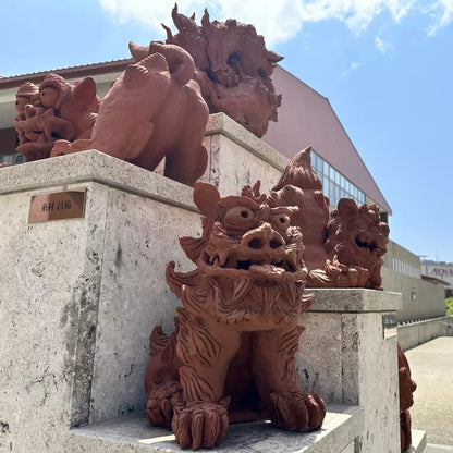 【ゆきお Yukio】日本地方系列丨沖繩風獅（紅色）