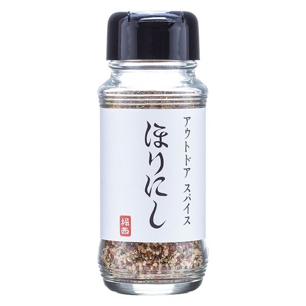 堀西ほりにし戶外萬能調味料經典原味白色包裝100g樽裝產品展示