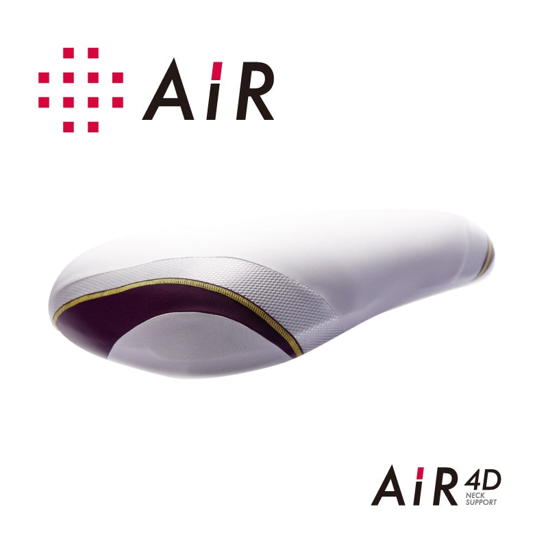 日本西川 AiR 4D 專業護頸枕，混合構造設計，適合側睡與仰睡，有效分散頭部壓力。
