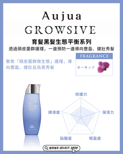 【Aujua】頭皮護理系列丨GROWSIVE 頭皮護髮膜丨育髮黑髮生態平衡方案丨IroIro Select Shop