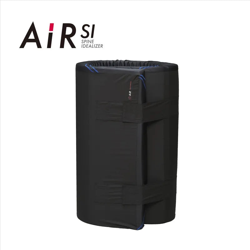 西川 Nishikawa AiR SI Hard 床墊可壓縮捲收包裝示意，方便搬運與收納