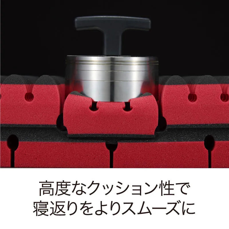 西川 Nishikawa AiR SX 床墊兩側Tough Side Line加強邊框特寫，提升坐床邊穩定性