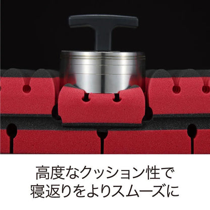 西川 Nishikawa AiR SX 床墊兩側Tough Side Line加強邊框特寫，提升坐床邊穩定性