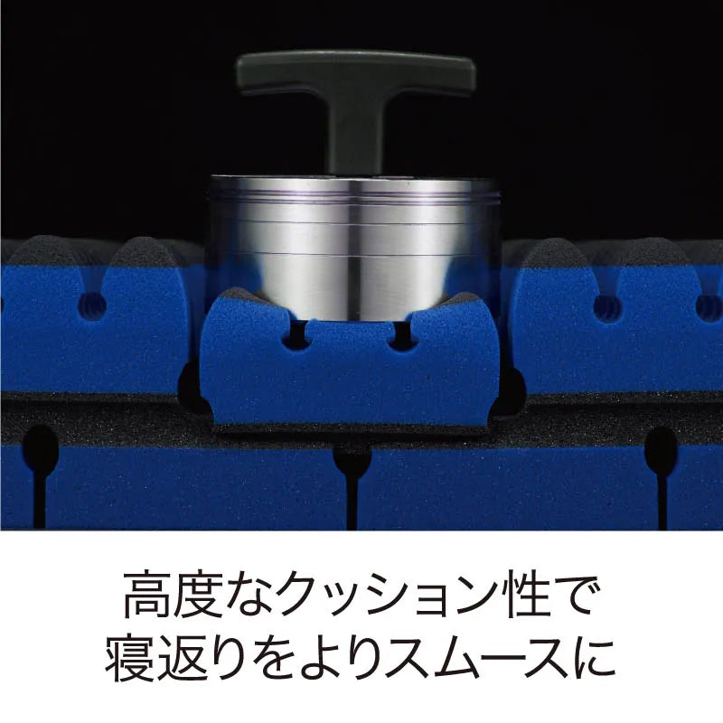 西川 Nishikawa AiR SX Hard 床墊剖面多層結構圖，90mm厚度配合High Bound Layer高彈力層