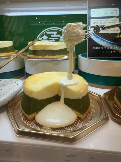 KYOTO VENETO 雙層特濃宇治抹茶芝士蛋糕