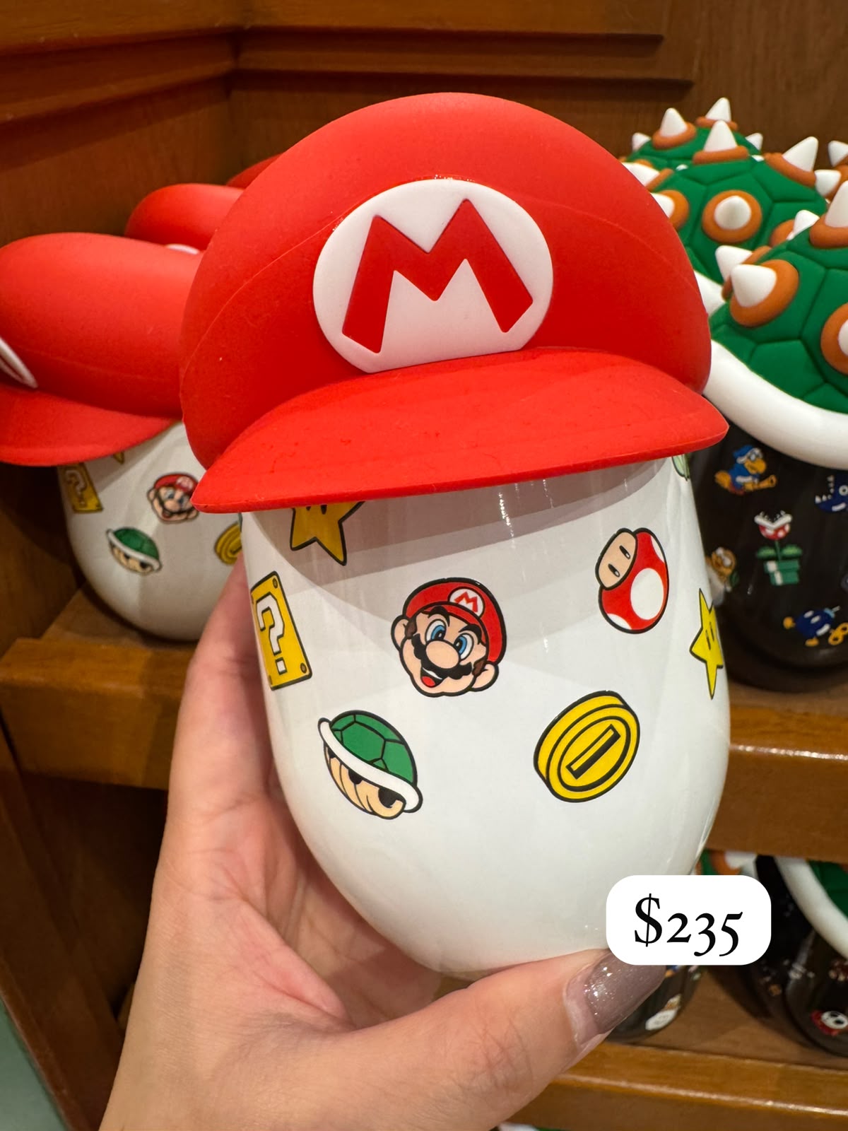 Super Nintendo World 瑪利歐杯連蓋