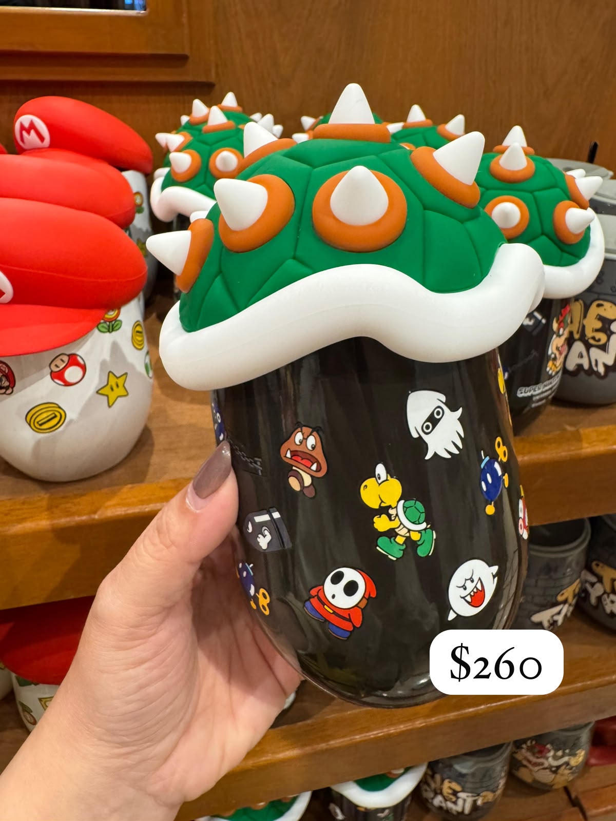 Super Nintendo World 庫巴杯連蓋