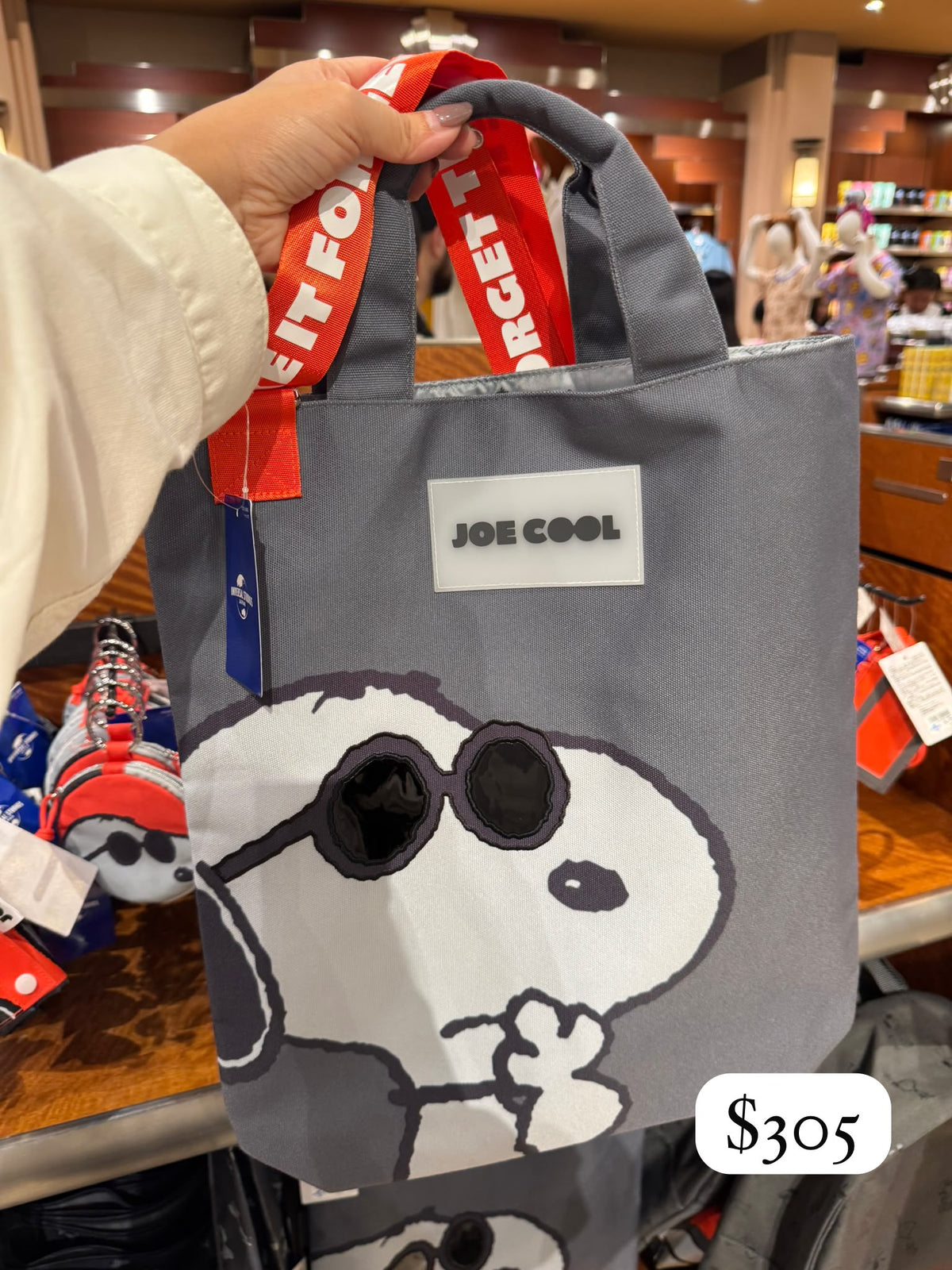 Snoopy tote bag