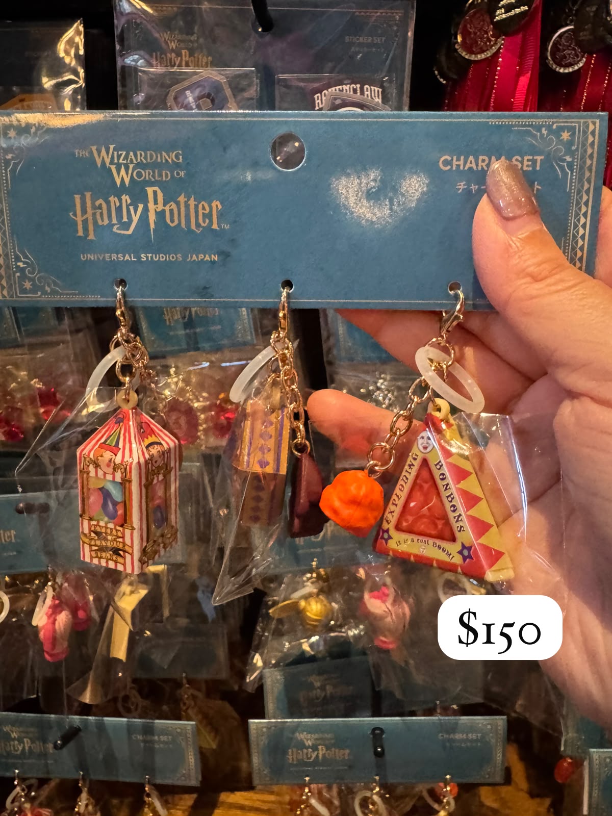 Harry Potter 掛飾套裝 Charm set 4個入