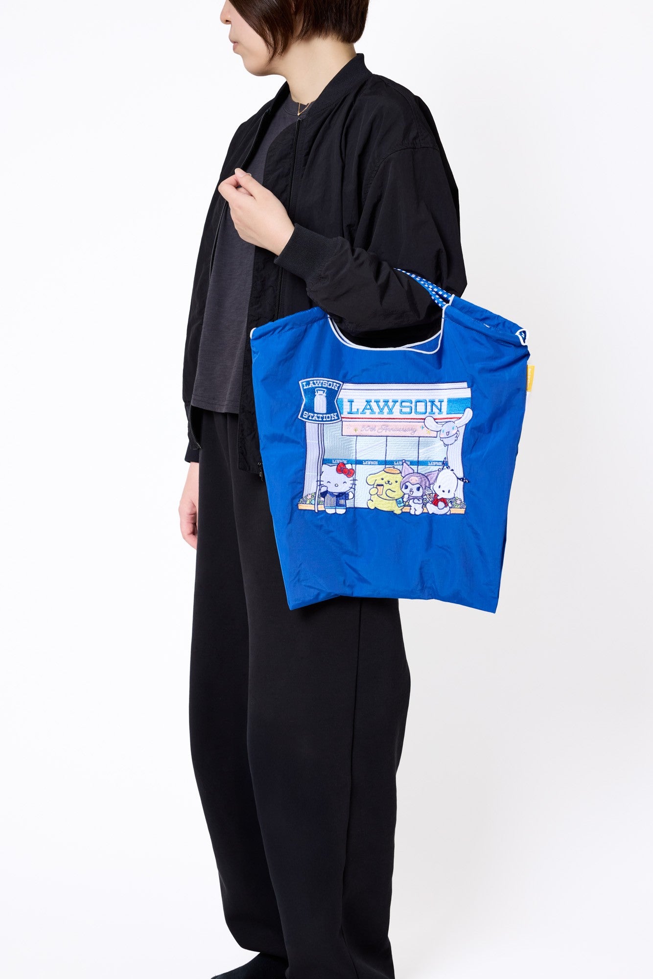 【Ball&Chain】50周年 Lawson × Sanrio × Ball&Chain 刺繡 tote bag