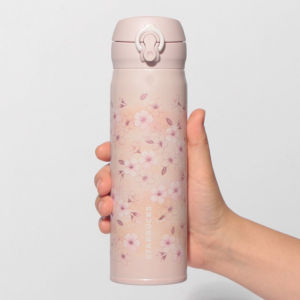 【Starbucks】SAKURA 2026 櫻花季限定系列丨不鏽鋼保溫杯丨粉紅米色丨500ml丨IroIro Select Shop