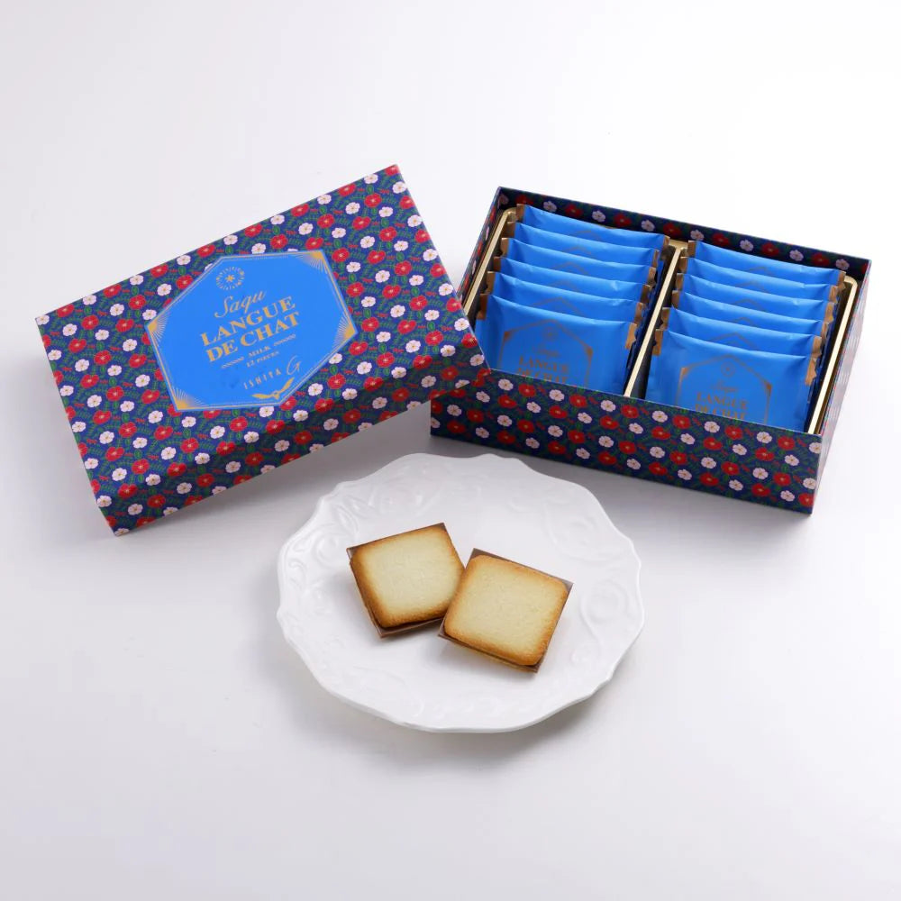 【ISHIYA 石屋製菓】北海道朱古力貓舌餅 丨12枚入丨IroIro Select Shop