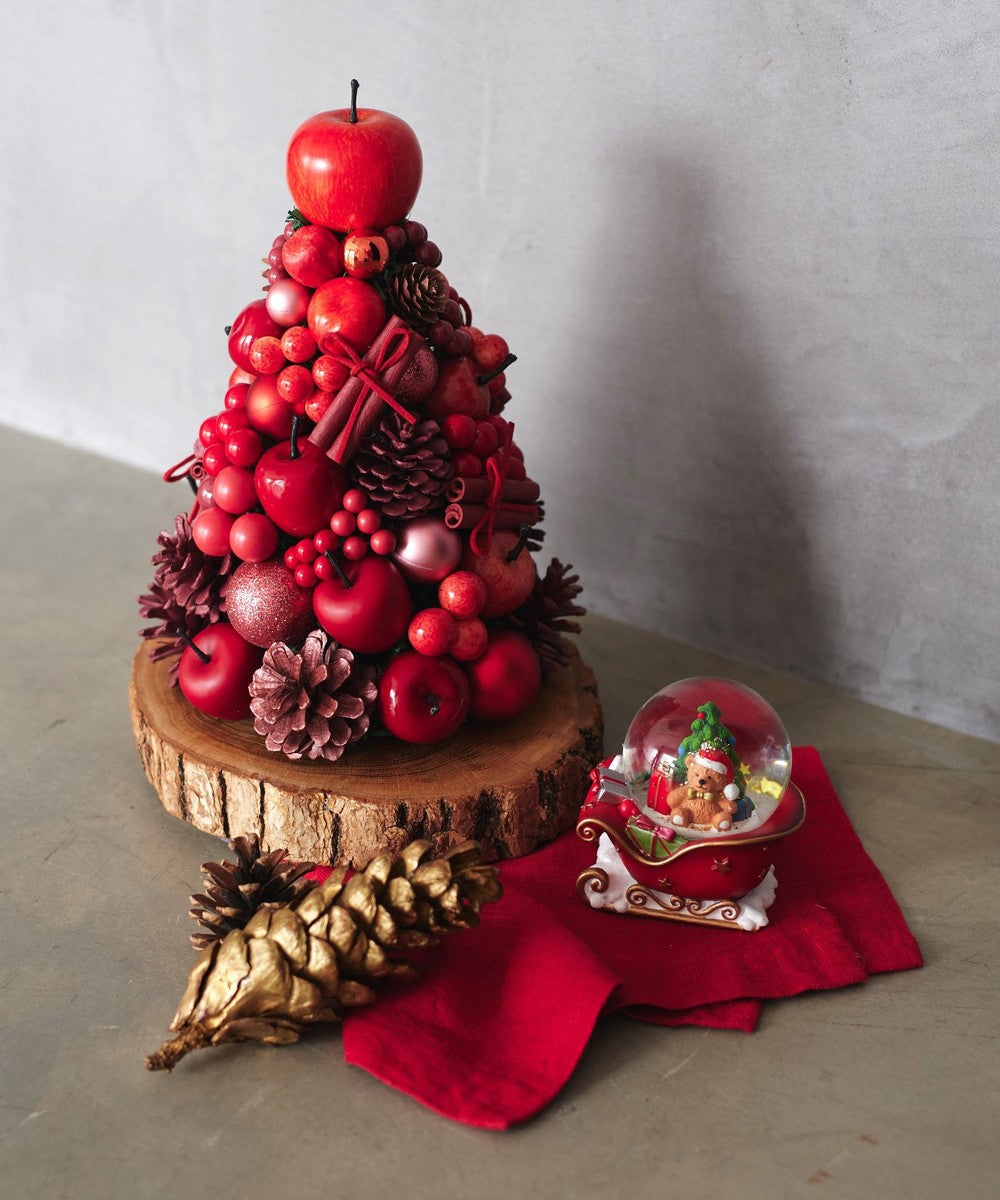 【Afternoon Tea Living】蘋果主題聖誕樹系列丨size S丨25cm