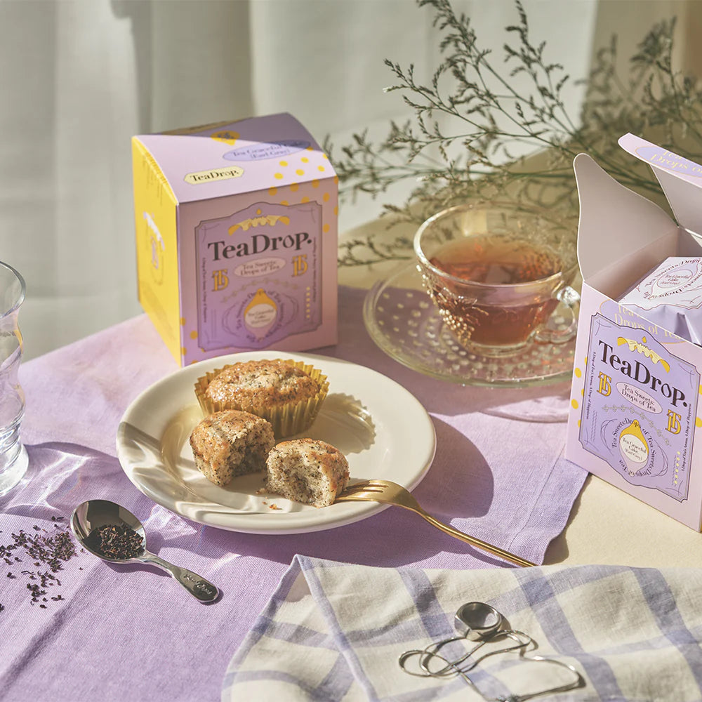 紅茶蛋糕外觀近拍 TeaDrop. Grace Earl Gray
