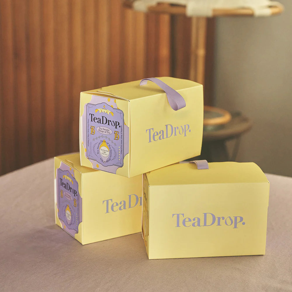 【TeaDrop.】Tea Graceful Cake 禮盒裝 (伯爵茶 / 大吉嶺香料奶茶)丨6個入丨IroIro Select Shop