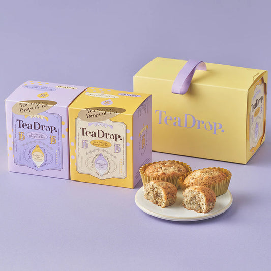 【TeaDrop.】Tea Graceful Cake 禮盒裝 (伯爵茶 / 大吉嶺香料奶茶)丨6個入丨IroIro Select Shop