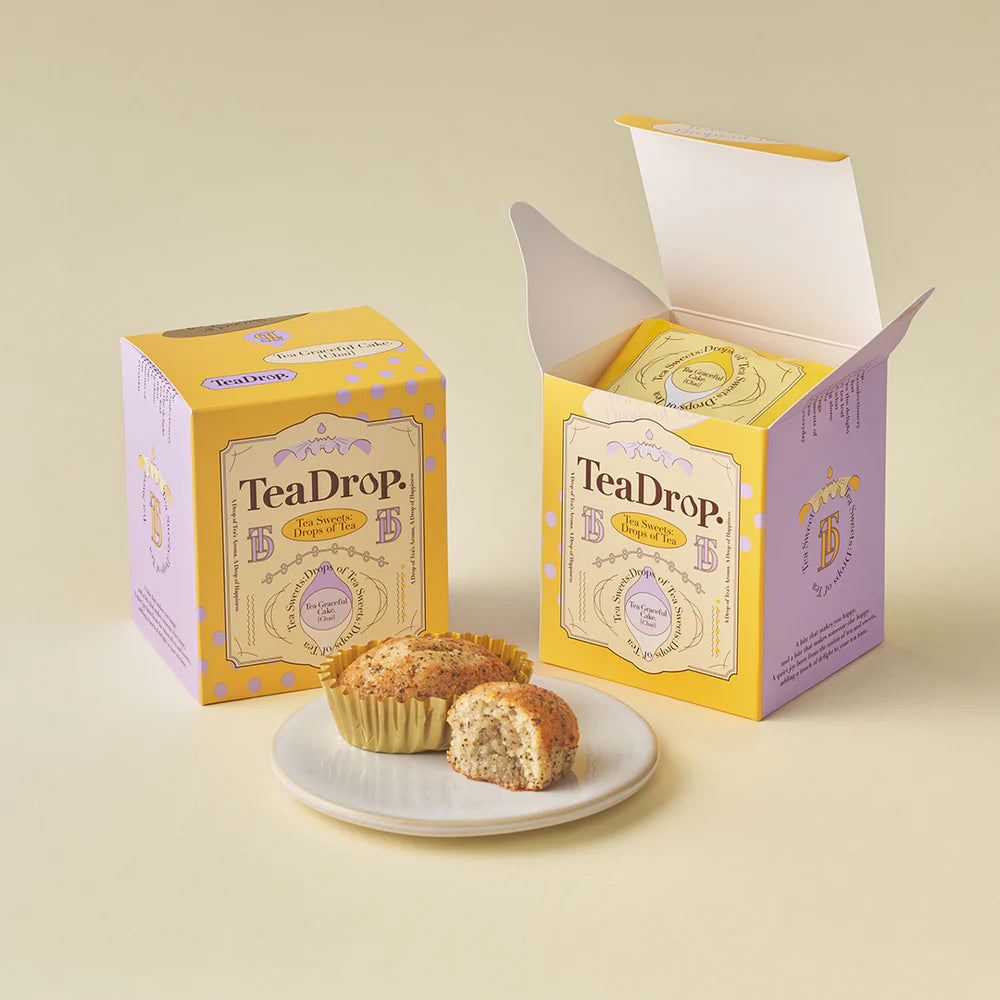 TeaDrop. Tea Cake Grace Chai 日式紅茶香料蛋糕 3入