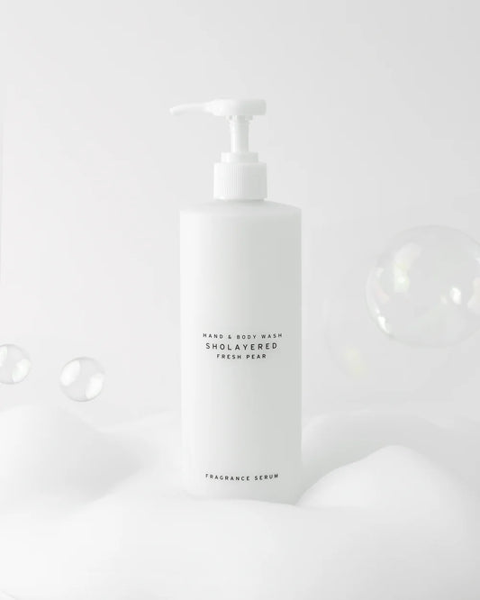 【SHOLAYERED】Hand & Body Wash 300ml丨Fresh Pear (洋梨味)