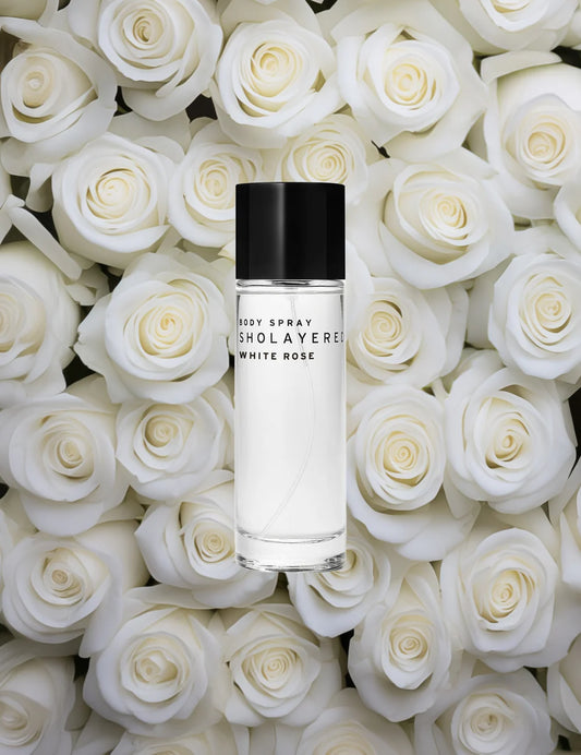 【SHOLAYERED】Body Spray 身體噴霧丨WHITE ROSE丨白玫瑰丨IroIro Select Shop