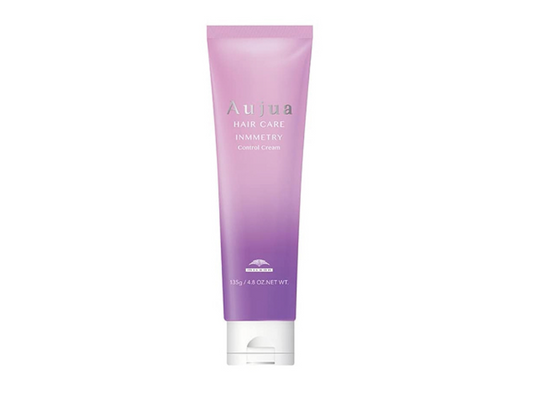 【Aujua】頭髮護理系列丨INMMETRY Control Cream 柔順霜丨頂級髮絲扭曲修復方案 (自然捲與嚴重受損首選)丨IroIro Select Shop