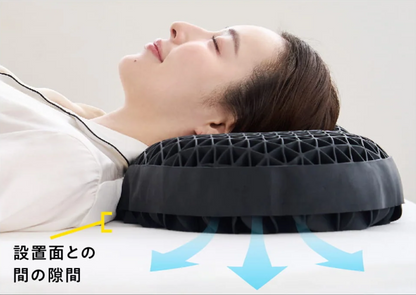 【日本不需數羊的枕頭】和み｜日本透氣特化TPE枕、全睡姿對應、改善悶熱睡眠
