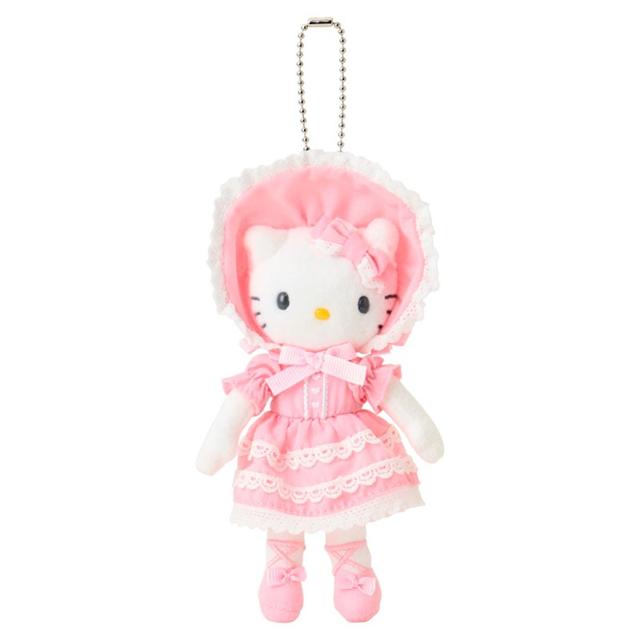 【Sanrio】鎖匙扣丨長腿Hello Kitty丨粉紅蘿莉裝扮丨Sanrio Closet 系列