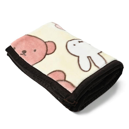 【Miffy】珊瑚絨被仔丨米白色
