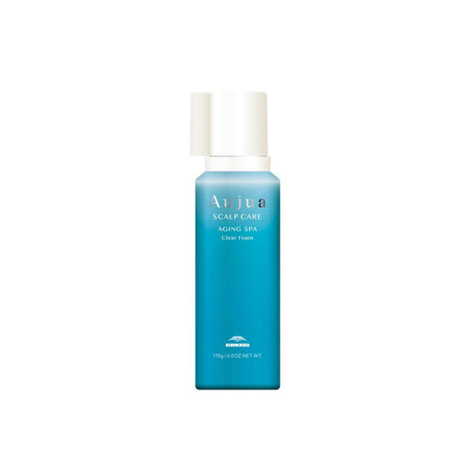 【Aujua】頭皮護理系列丨AGING SPA Clear Foam 炭酸潔淨洗髮泡沫丨頭皮初抗老與蓬鬆方案 (針對髮根扁塌、頭皮緊繃)丨IroIro Select Shop