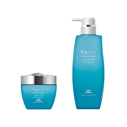 【Aujua】頭皮護理系列丨AGING SPA 頭皮護髮髮膜丨頭皮初抗老與蓬鬆方案 (針對髮根扁塌、頭皮緊繃)丨IroIro Select Shop