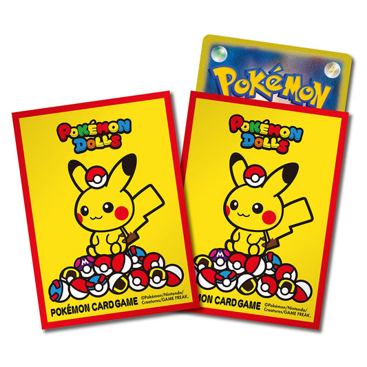 Pokemon TCG 比卡超毛公仔卡套