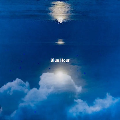 APFR Blue Hour 線香燃燒示意，清新花香調隨煙散發