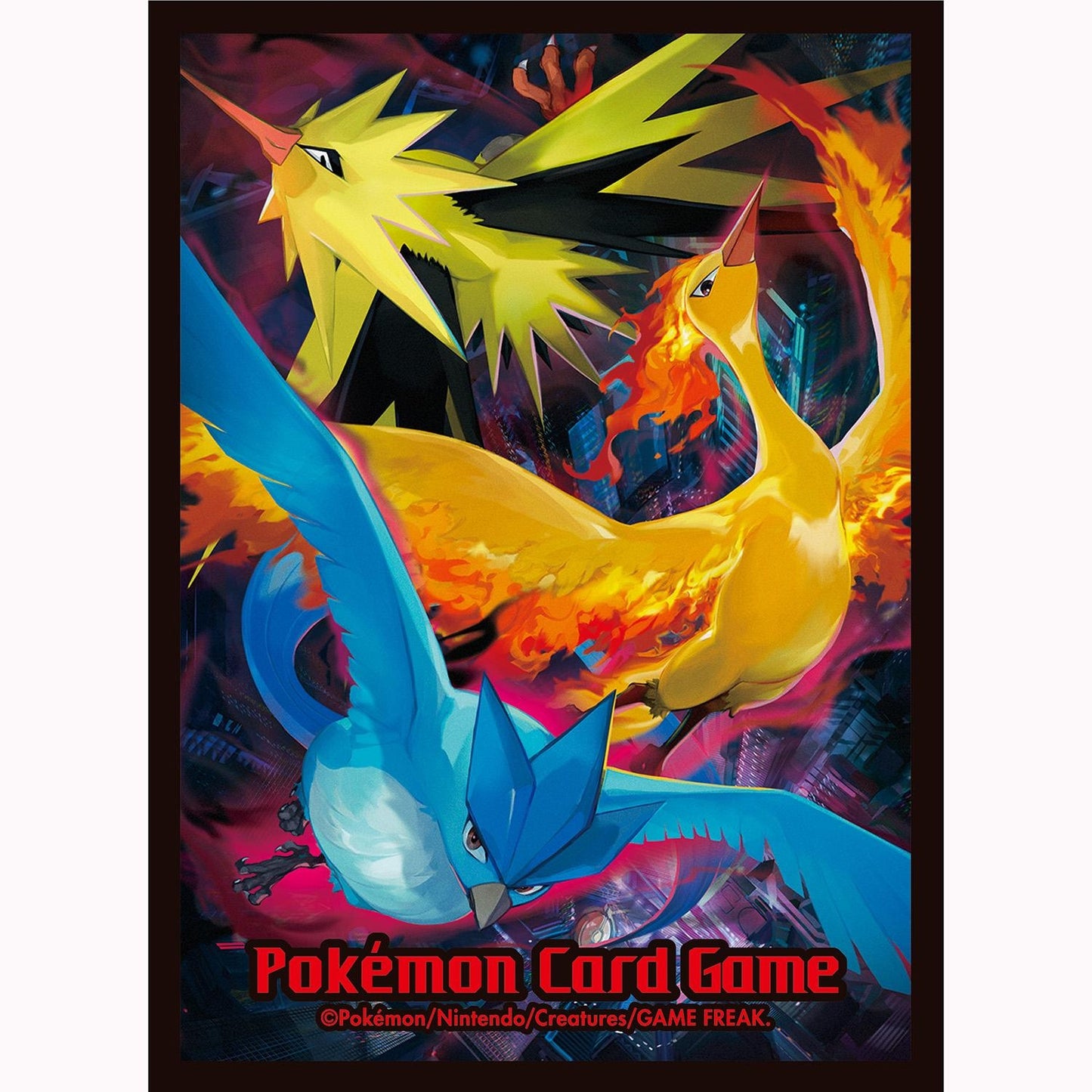 Pokemon TCG 三神鳥卡套