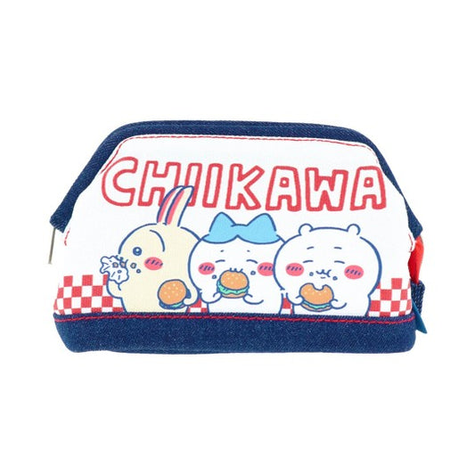 【Chiikawa】牛仔布收納袋