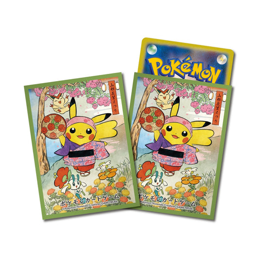 Pokemon TCG 山形花笠祭比卡超 卡套